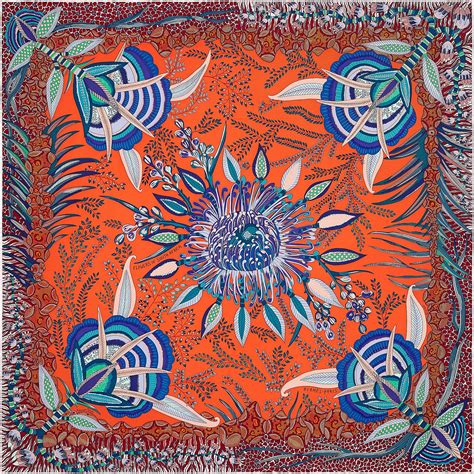 flowers of south africa hermes scarf|cost of Hermes scarf.